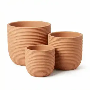 Σετ Γλάστρες Τερακότα