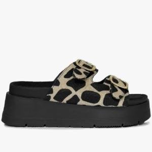 Σανδάλια Δίσολα Flatform με Διπλά Λουράκια